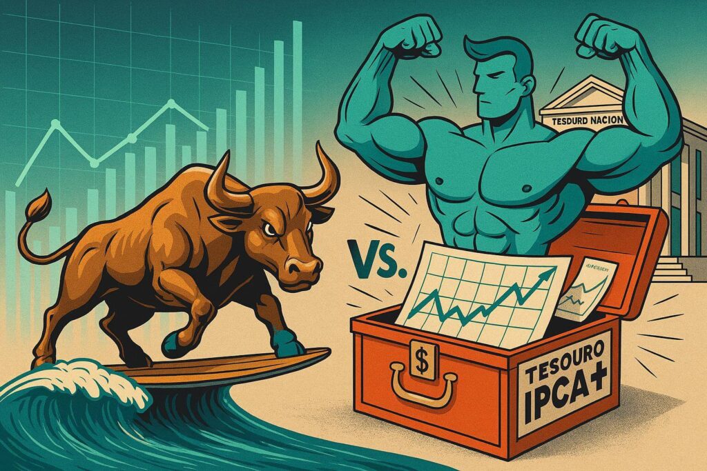Ibovespa segue em alta, Tesouro Direto acelera e Bitcoin cai 20%