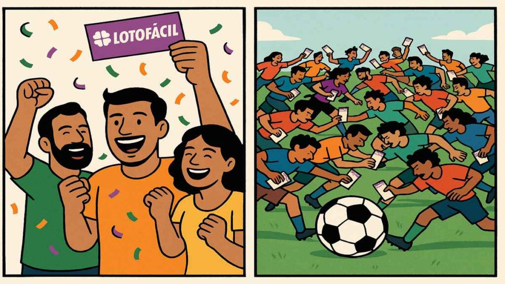 Lotofácil tem 45 vencedores, mas só 3 milionários; Mega-Sena promete