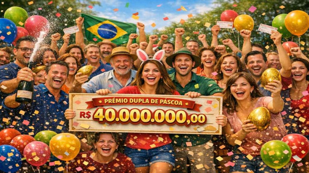Páscoa 2026: 53 ganhadores, só 3 milionários