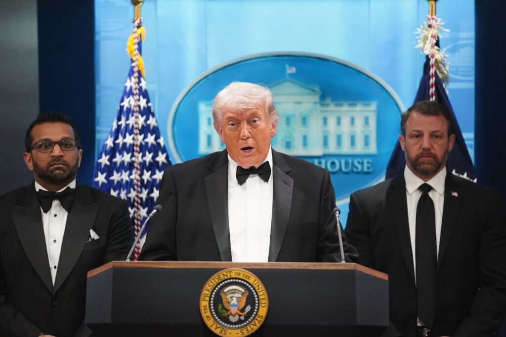 Trump chama atirador de jantar de pessoa muito doente