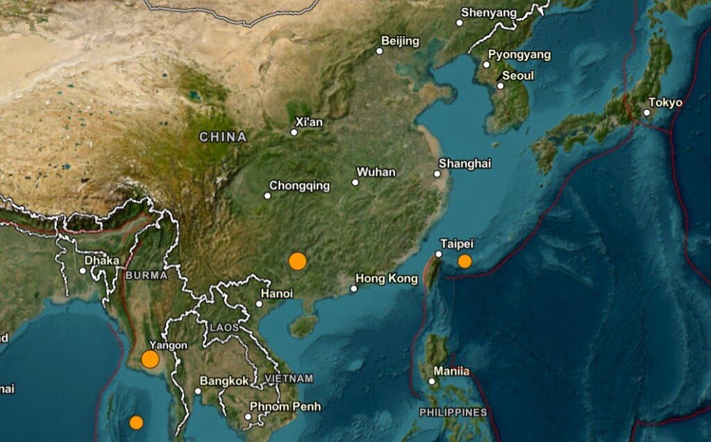 Terremoto de magnitude 5,2 deixa mortos e 7 mil desalojados na China