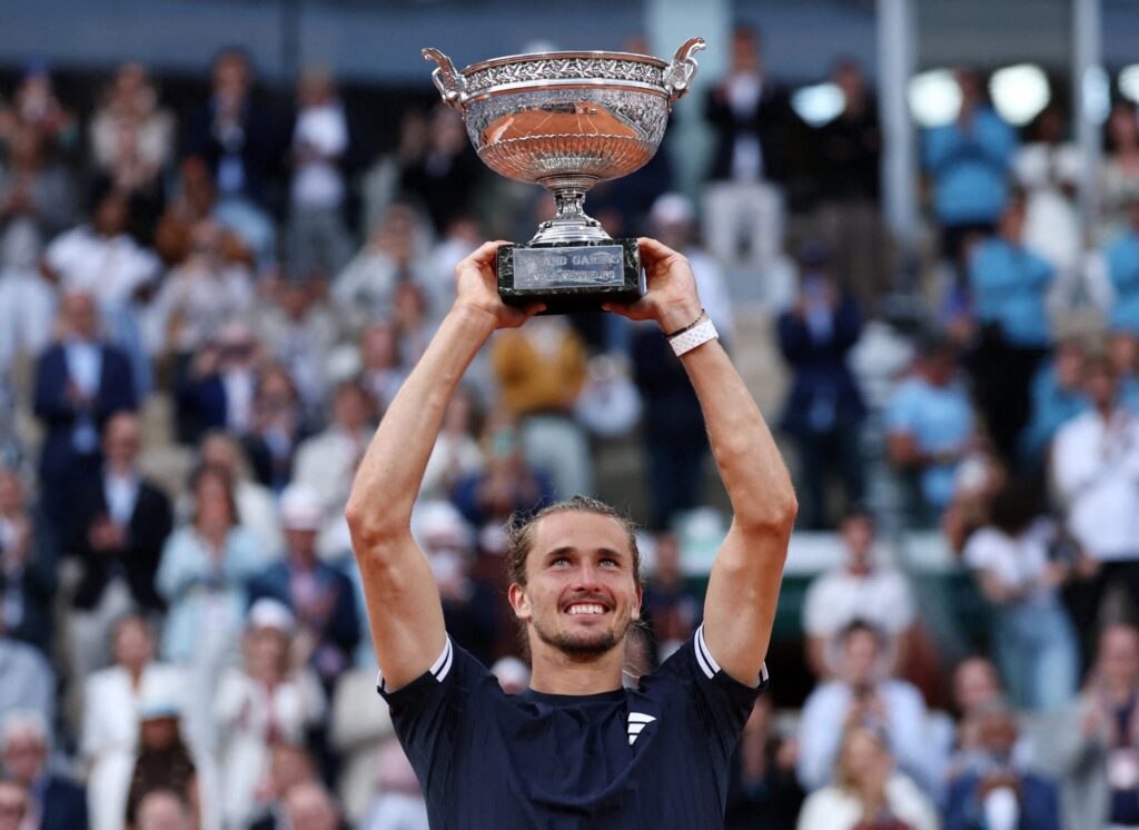 Zverev é campeão de Roland Garros e conquista 1º Grand Slam