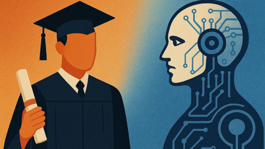 Inteligência artificial empregos: seu diploma ainda vale algo?