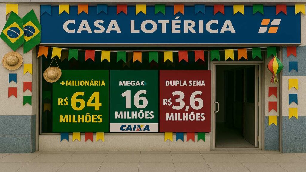 Quina de São João de R$ 250 milhões atrai brasileiros
