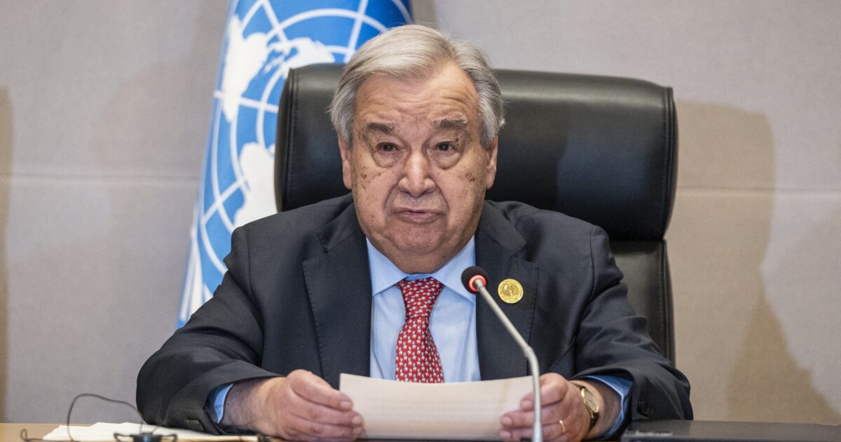 Guterres pede em Damasco apoio à reconstrução da Síria