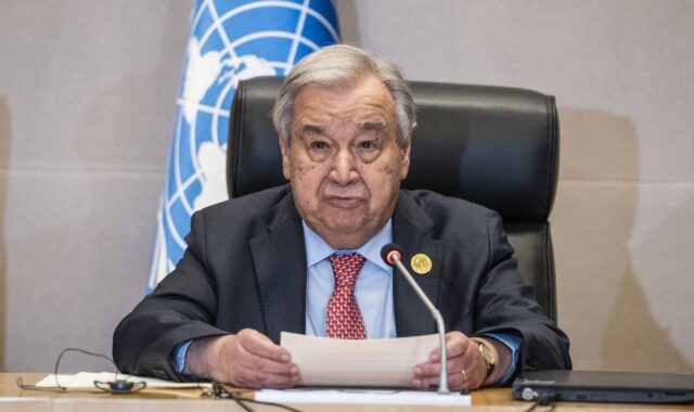 Guterres pede em Damasco apoio à reconstrução da Síria