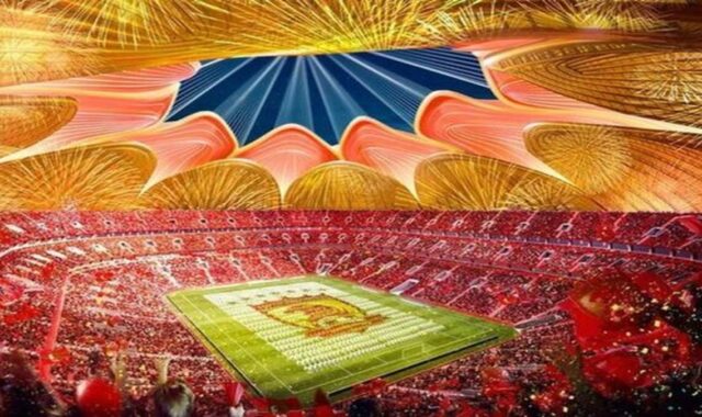 Estádio Evergrande, de R$ 10 bilhões, nunca inaugurado, simboliza a crise