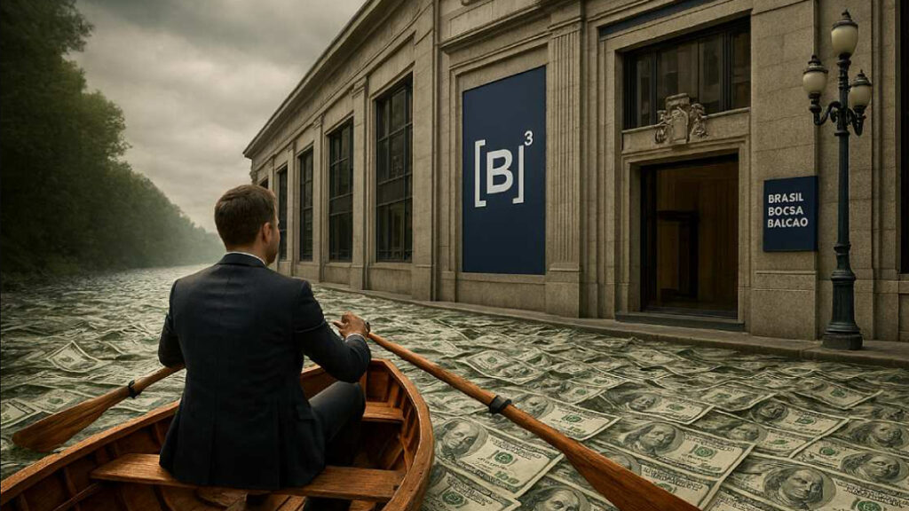 O que estrangeiros viram e você perdeu na bolsa brasileira: R$ 3,3 bilhões