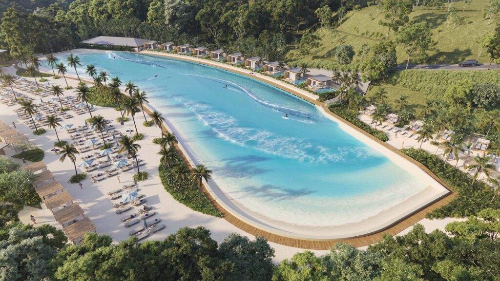 Praias artificiais geram nova onda imobiliária