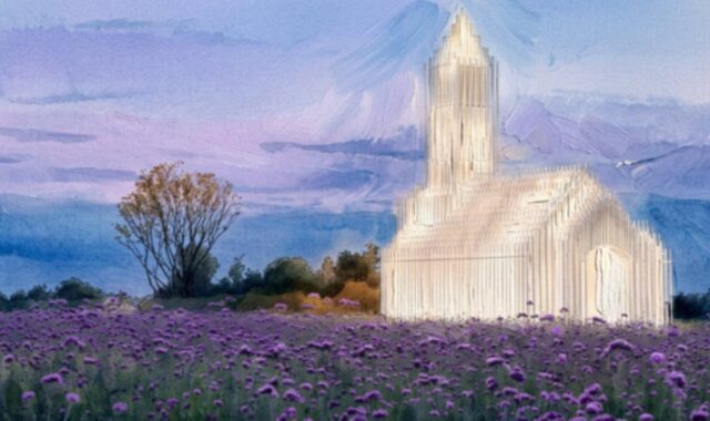 Igreja Sem Sombra vira atração por arquitetura inusitada