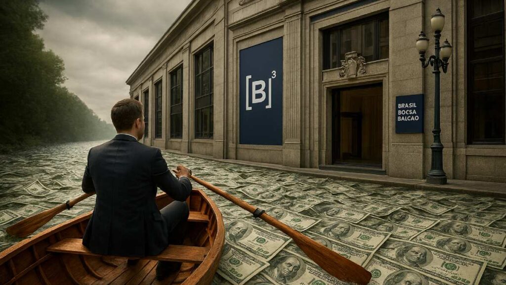 Bolsa brasileira atrai R$ 3,2 bi e supera S&P 500