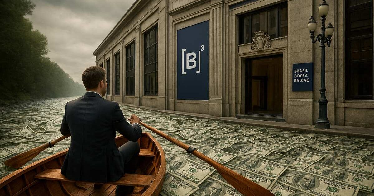 Bolsa brasileira atrai R$ 3,2 bi e supera S&P 500