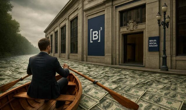 Bolsa brasileira atrai R$ 3,2 bi e supera S&P 500