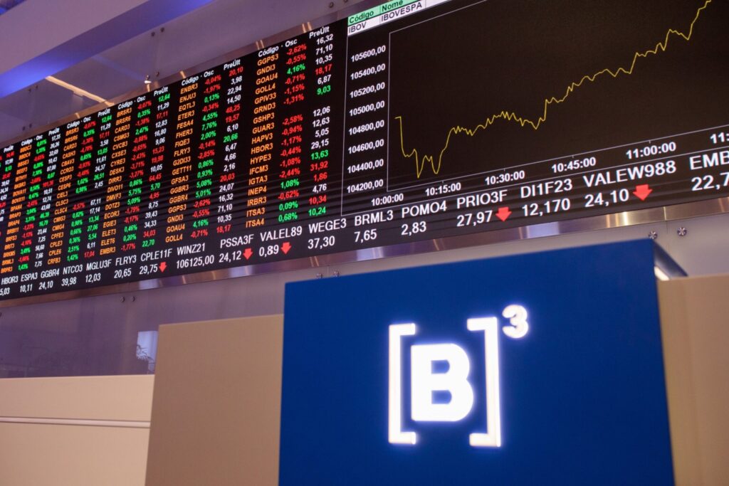 Investimento estrangeiro na B3 soma R$ 811 mi em 1º de setembro