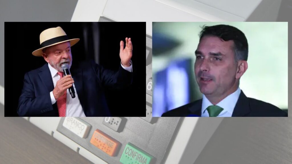 Pesquisa eleitoral Lula Flávio Bolsonaro mostra empate técnico