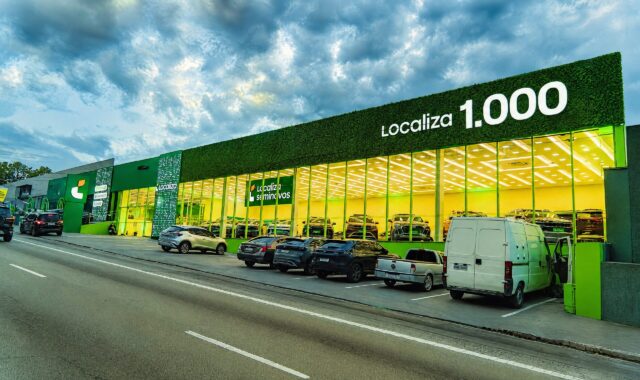 Localiza seminovos: venda retroalimenta aluguel e rede atinge 1.000 pontos