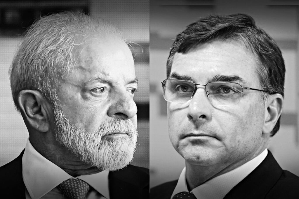 Flávio Bolsonaro tem 41,2% contra 40,4% de Lula em pesquisa